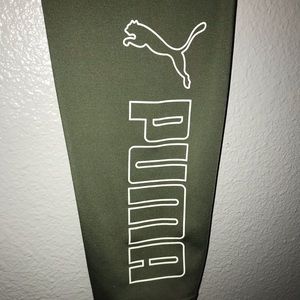 Navy green Puma leggings